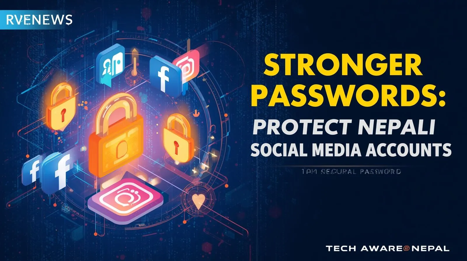 Guide for Nepali social media users on creating stronger passwords