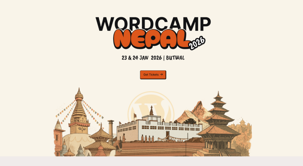 WordCamp Nepal 2026: WordPress Reimagined at the Top of the World